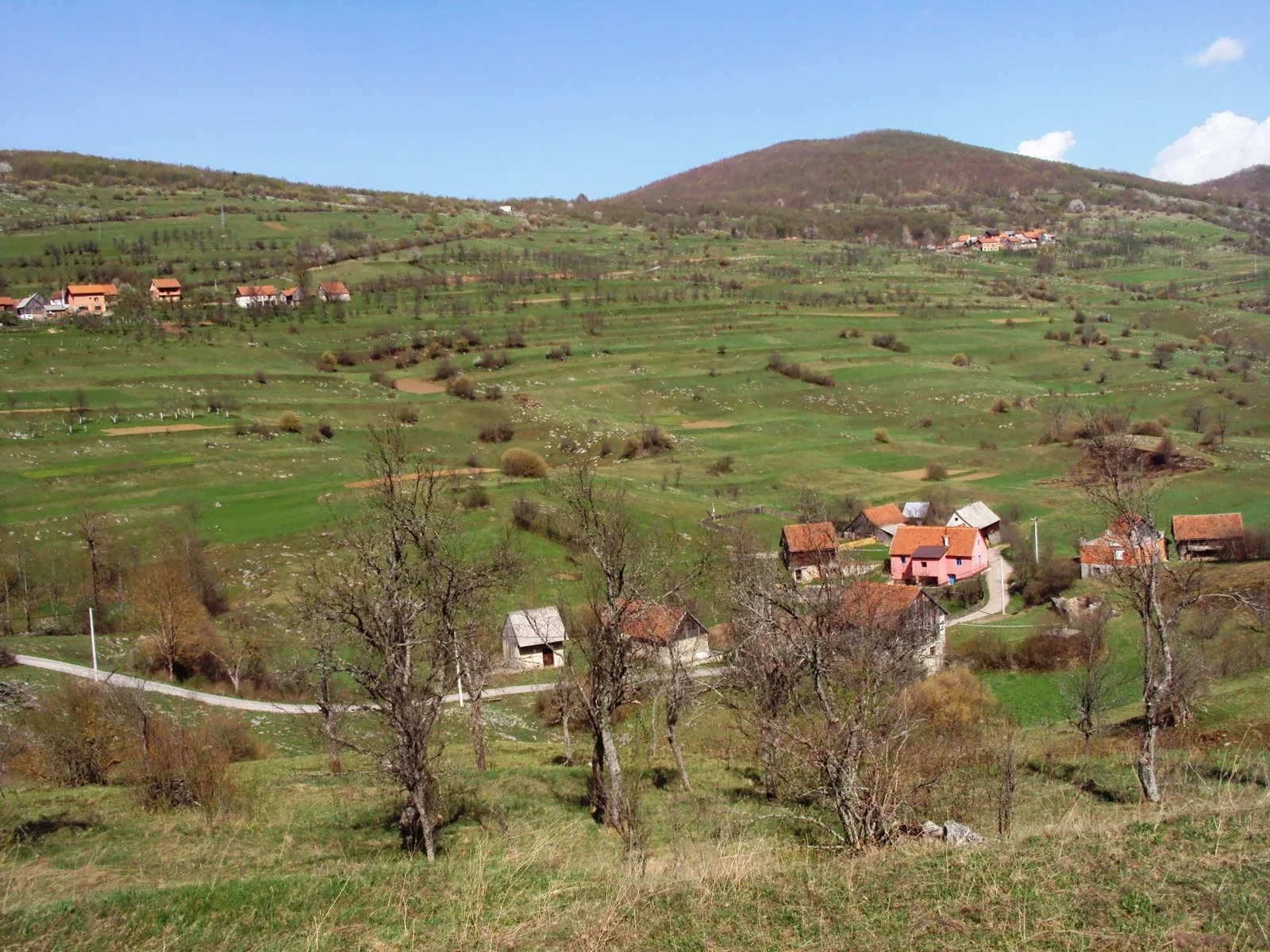 The village and rural landscape of Kuterevo