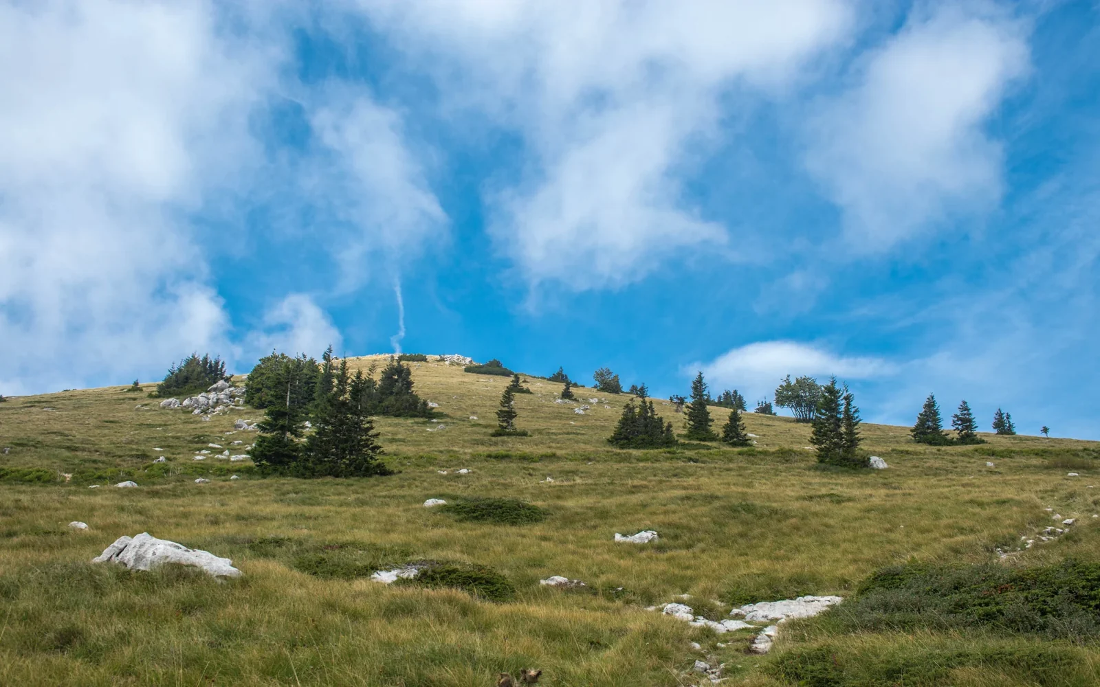The Velebit mountain landscape near Kuterevo